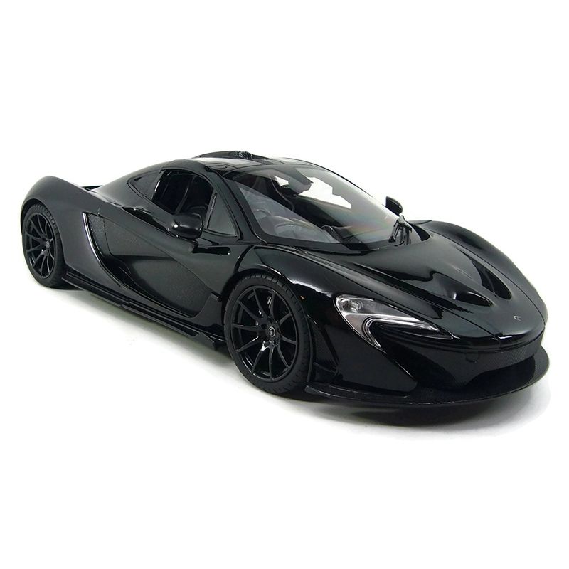 Link Ready! Set! Go! 1:14 RC McLaren P1 Sports Car With Lights And Open Doors - Black, 2 of 4