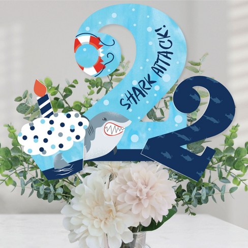 Baby Shark Centerpieces/ Baby Shark Birthday Party/ Baby Shark