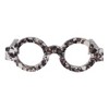 Modern Stone Eyeglasses, Shaped Decorative Object with Sculptural Design for Home or Office Decor - 2 of 4