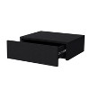 NicBex Floating Nightstand Shelf with Drawer, Modern Night Stand with Sleek Wall-Mounted Design, Floating Bedside Table for Bedroom - 3 of 4