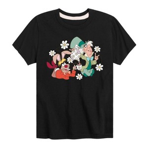 Boys' - Disney - Alice In Wonderland Short Sleeve Graphic T-Shirt - 1 of 4