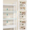 SONGMICS Over The Toilet Storage, 4-Tier Over Toilet Bathroom Organizer with Adjustable Shelf, Fit Most Toilets, Space-Saving - 3 of 4