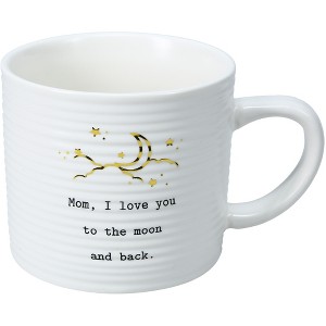 Pavilion Gift Company - Mom I Love You - 10 oz Mug - Drinkware - 1 of 4