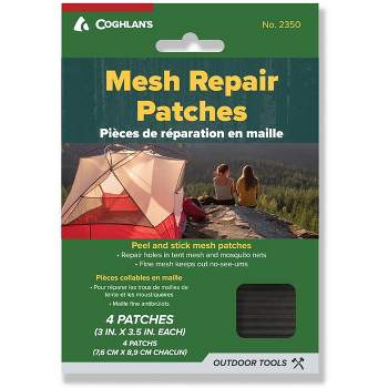 Coghlan's Camping Mesh Repair Patches - Black