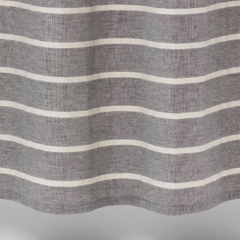 Stripe Shower Curtain Radiant Gray - Threshold&#8482;, 4 of 6