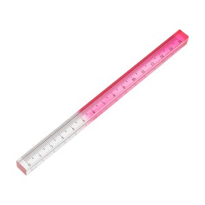 Unique Bargains Ruler Square Ruler 15cm +/-5% Accuracy Acrylic Gradient 5.91"x0.39"x0.39" 1 Pcs - 1 of 4
