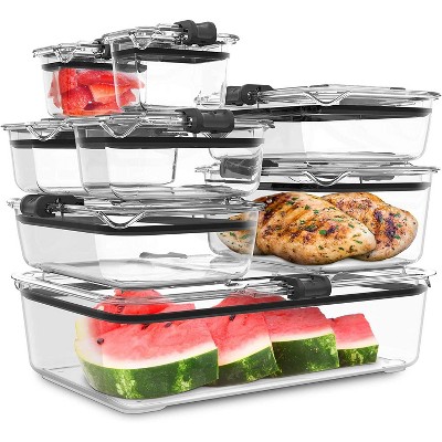 Prepara Latchlok Clear 0.5 Cup Tritan Food Storage Container Set