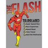 Boy's Justice League Flash To Do List Pull Over Hoodie - 2 of 4