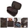 Unique Bargains Cosmetic Bag Travel Makeup Bag Cosmetic Brush Organizer Skin Care Storage Bag for Women 7.87"x4.72"x3.15" 1 Pc - 3 of 4