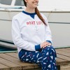 Pavilion Gift Company - Boat Life - M White Unisex Crewneck Sweatshirt - Sweatshirts - 2 of 4