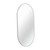 Lyngins 20x33 Inch Oval Wall Mirror – 4mm HD Glass Bathroom Mirror, Brushed Aluminum Bathroom Decor, Shatterproof Mirrors for Bathroom Sink - 4 of 4