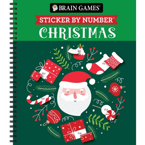 Brain Games - Sticker by Number: Dogs (28 Images to Sticker) - by  Publications International Ltd & Brain Games & New Seasons (Spiral Bound)