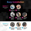 Fstop Labs 12"x12" Acoustic Foam Panels, Studio Soundproofing & Noise Reduction Tiles - 4 of 4