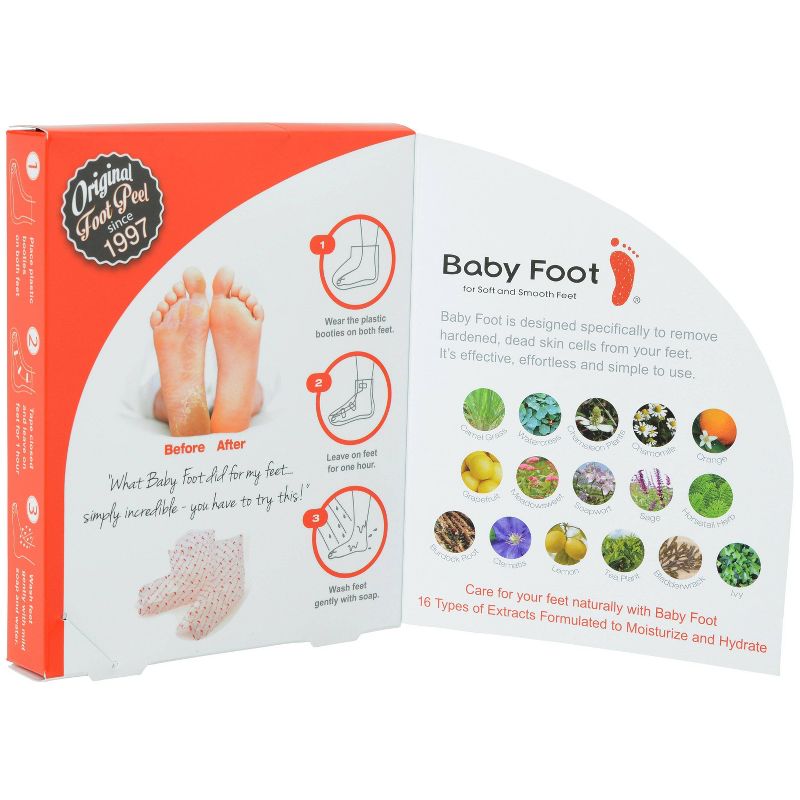 Baby Foot Original Exfoliation Foot Peel - Lavender - 2.4 fl oz, 4 of 6
