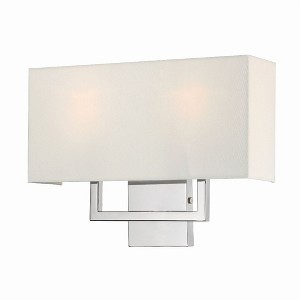 Livex Lighting Pierson 2 - Light Wall Light in  Polished Chrome - 1 of 1