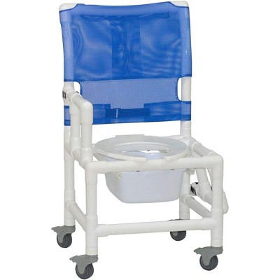 Mjm International Corporation Shower Chair 18 In Width Open Seat 3 In ...