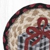 Earth Rugs Eco-Friendly Christmas Table Coaster – Handmade with Sandy Clough Art - 2 of 3