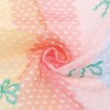 INSPIRE CHIC Women's Rainbow Bowknot Printed Small Square Blended Cotton Scarves 1Pc - 4 of 4