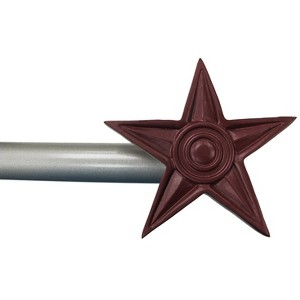 Urbanest Star Window Curtain Drapery Rod Set - 1 of 2