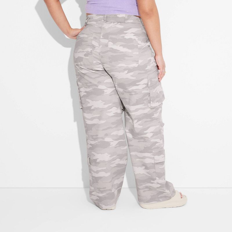 Women's High-Rise Cargo Utility Pants - Wild Fable™, 4 of 13