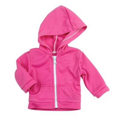 Sophia's - 18" Doll - Zip Hoodie - Hot Pink
