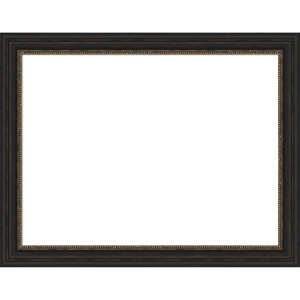 Amanti Art Accent Bronze Narrow Framed Magnetic Dry Erase Board - 1 of 4
