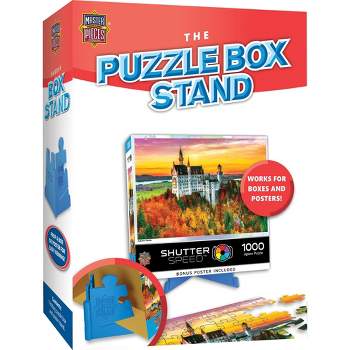  Sintuff 2 Pcs Wooden Puzzle Rack Organizer Wood Puzzle Storage  Case Each Holds 12 Puzzles Jigsaw Puzzle Holder Puzzle Sorter for Puzzles  Storage : Toys & Games