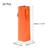Unique Bargains Sturdy Paper Satin Rope Handle Reusable Fashionable Wine Gift Bags 24 Pcs - 2 of 3