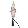 Kurt Adler 10 Light Indoor UL Star Treetop - Fits Perfectly On Christmas Tree Silver Trimming Pattern - 2 of 4