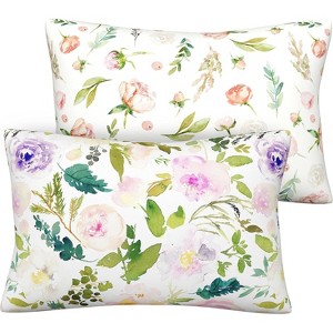 LISM Cotton Premium Toddler Pillowcase 2-Pack - 1 of 4