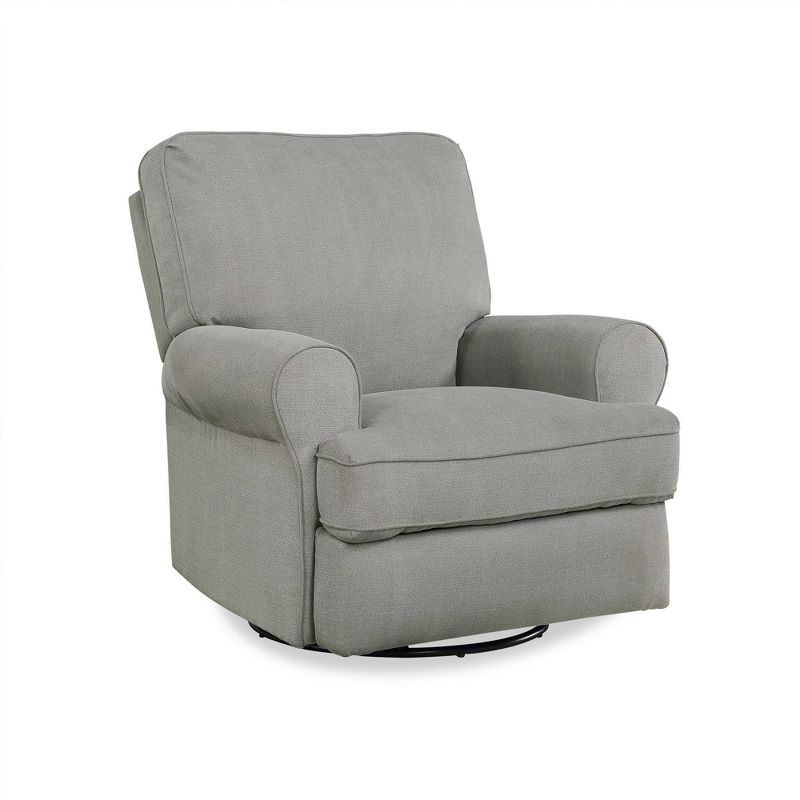 Baby Relax Etta Swivel Glider Recliner Chair Nursery Furniture, 1 of 12