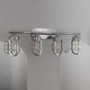 Hunter Fans 11.5" Starklake Wall Light Chrome Finish 4-Light Bath Vanity - 2 of 4