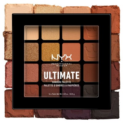 NYX PROFESSIONAL MAKEUP Ultimate Shadow Palette, Eyeshadow Palette - Ultimate Queen (USP15) 16 Pans