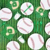 Blue Panda 80-Pack Baseball Party Supplies, Sports Theme Disposable Paper Dessert Plates Set Kids Birthday, 7" - 3 of 4