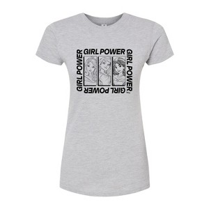 Women's - Disney - Girl Power Fitted Graphic T-Shirt - 1 of 2