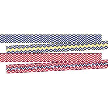 Barker Creek Double Sided Borders 3 x 35 Stripes Dots 12 Strips Per Pack  Set Of 3 Packs - Office Depot
