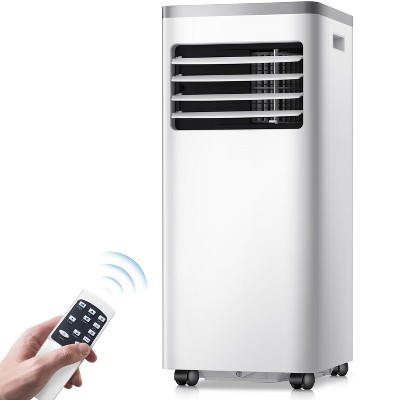 R.W.FLAME 8,000 BTU Portable Air Conditioner, Portable AC with Remote Control for Room Up to 200 Sq.Ft, Cooling, Dehumidifier & Fan 3-in-1