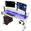 GDFStudio Bertram Modern 53.6" Gaming Desk with Metal Legs - 2 of 4