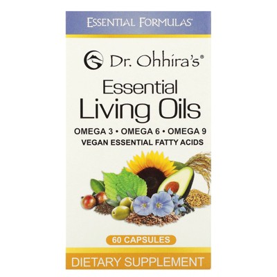 Dr. Ohhira's Essential Living Oils, 60 Capsules