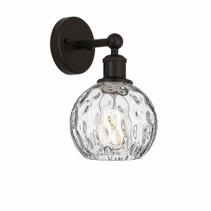 Athens Water Glass - 1 Light Wall Sconce In Industrial Style-10.5 Inches Tall and 6 Inches Wide - 1 of 1