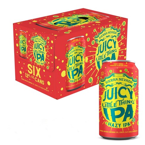 Sierra Nevada Juicy Little Thing Ipa Beer - 6pk/12 Fl Oz Cans : Target