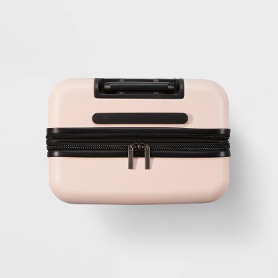 Hardside Medium Checked Suitcase Pink - Open Story™