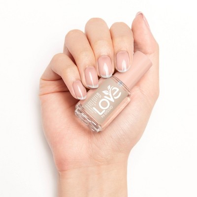 LOVE by essie salon-quality plant-based vegan nail polish - Base and Top Coat - 0.46 fl oz_5