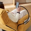 GlasFlength 360 degree rotatable sofa chair, Adjustable head and waist, Lounge Chair in the living room, Leisure Chair, Yellow, 31.1"*43.3"*34.65 - 3 of 4