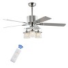 Parlin 3 Light 52" Ceiling Fan - CLF1000 - Chrome - Safavieh - 4 of 4