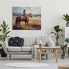 Stupell Industries Cowgirl in Western Scene Canvas Wall Art - 2 of 4