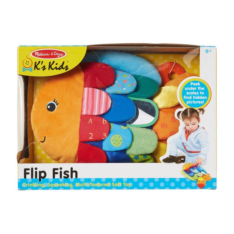 Melissa &#38; Doug Flip Fish Soft Baby Toy, 4 of 17