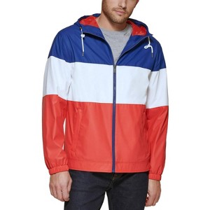 MEN'S BOMBER JACKET WITH HOODIE - Club Room - 1 of 3