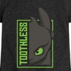 Girls' - How to Train Your Dragon - Toothless Fitted Short Sleeve Graphic T-Shirt - 2 of 4