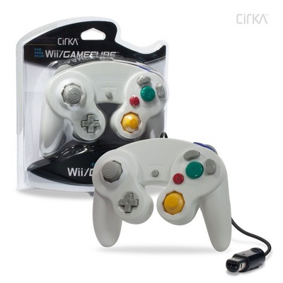 Cirka Wired Controller for Nintendo Gamecube/Wii in White